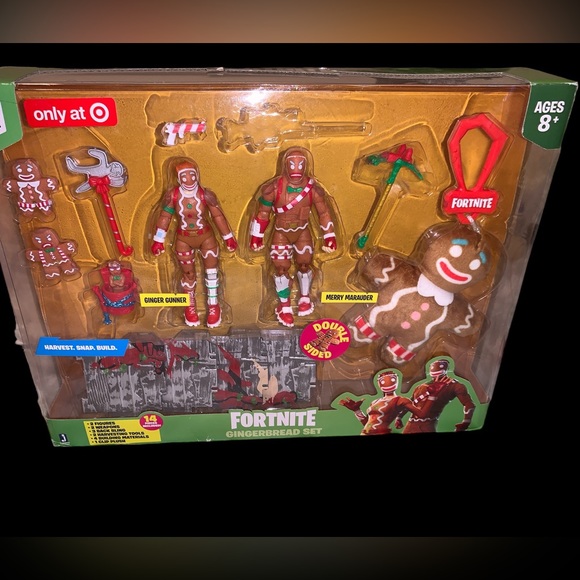 Target Exclusive Fortnite Figures Ginger Gunner & Merry Marauder Deluxe Set - Picture 2 of 4